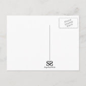 Niedliche Schneemänner wünschen frohe Weihnachten (Rückseite)