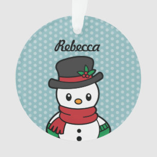 Niedliche Schneepalette Ornament