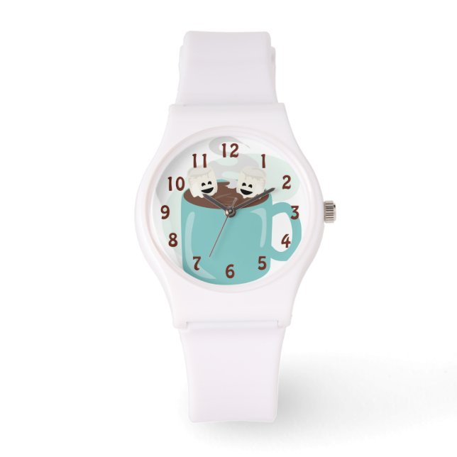Niedliche Schokolade Armbanduhr (Vorderseite)