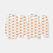 Niedliche Schokolade Chip Cookie und Milchglas Geschenkschachtel (Ungefaltet)