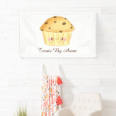 Niedliche Schokolade Chip Muffin Banner (Insitu)