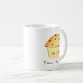 Niedliche Schokolade Chip Muffin Kaffeetasse (VorderseiteRechts)