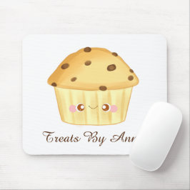 Niedliche Schokolade Chip Muffin Mousepad