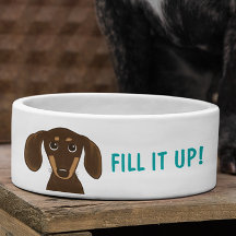 Niedliche Schokolade-Dackel mit benutzerdefinierte