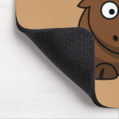 Niedliche Schokolade Elche Funny Joke Cartoon Puff Mousepad (Ecke)