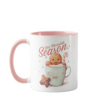 Niedliche Schokolade Jahreszeit Süße Weihnachten