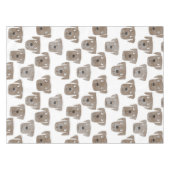 Niedliche Schokolade Labrador Retriever Dog Waterc Tischdecke (Vorderseite (Horizontal))