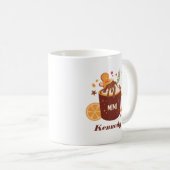 Niedliche Schokolade mit Lebkuchen Kaffeetasse (VorderseiteRechts)