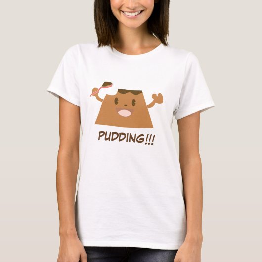 Niedliche Schokolade PUDDING!!!! T-Shirt (Vorderseite)