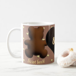 Niedliche SchokoladenbärenbärenTasse Kaffeetasse