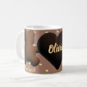 Niedliche SchokoladenbärenbärenTasse Kaffeetasse (Vorderseite Links)