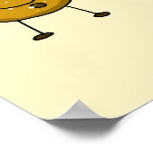 Niedliche Schokoladenkekse Poster (Ecke)