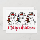 Niedliche Schotten Karierte Hats und Bows Postkarte (Vorne/Hinten)