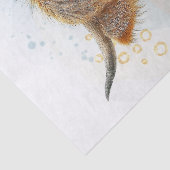 Niedliche schottische Highlander-Kuh Seidenpapier (Detail)