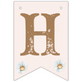 Niedliche schottische Kuh Wimpelkette (Zweite Fahne)