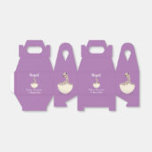 Niedliche Schraffur für Vogel-Strauß-Cartoon Geschenkschachtel (Ungefaltet)