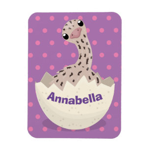 Niedliche Schraffur für Vogel-Strauß-Cartoon Magnet