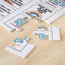 Niedliche Schrift Kinder Gedächtnisbibel Puzzle