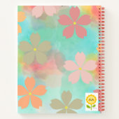 niedliche schriftliche Notiz Notizblock (Rückseite)