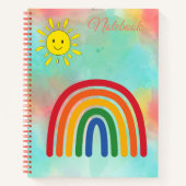 niedliche schriftliche Notiz Notizblock (Vorderseite)