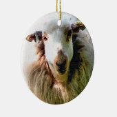 NIEDLICHE SCHUHE KERAMIKORNAMENT (Rechts)