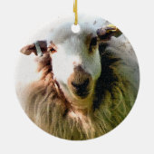 NIEDLICHE SCHUHE KERAMIKORNAMENT (Hinten)