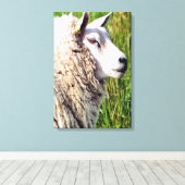 NIEDLICHE SCHUHE LEINWANDDRUCK (Insitu (Holzboden))