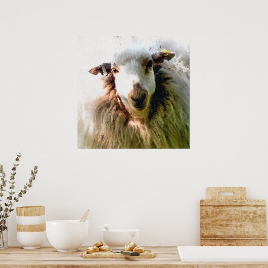 NIEDLICHE SCHUHE POSTER (Küche)