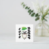 NIEDLICHE SCHUHE QUADRATISCHE VISITENKARTE (Stehend Vorderseite)