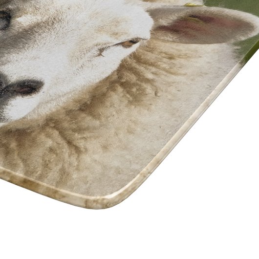 NIEDLICHE SCHUHE SCHNEIDEBRETT (Ecke)