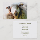 NIEDLICHE SCHUHE VISITENKARTE (Vorne/Hinten)