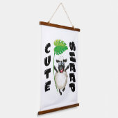 NIEDLICHE SCHUHE WANDTEPPICH MIT HOLZRAHMEN (Gewinkelt)