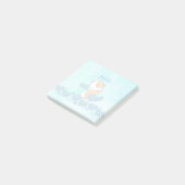 Niedliche Schule für Aquarellfarben Post-it Klebezettel (angewinkelt)