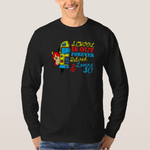 Niedliche Schule ist für immer Liebe Es müde Lehre T-Shirt
