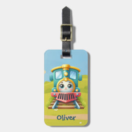 Niedliche Schulkinder Gepäckanhänger