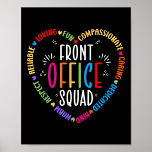 Niedliche Schulsekretärin - Aufsichtsstelle für di Poster