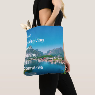 Niedliche Schulter Tasche Blaue Tasche mit Schrift