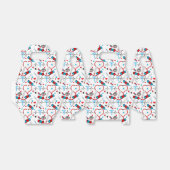 Niedliche Schulternadeln | Doctor EKG Pattern Geschenkschachtel (Ungefaltet)