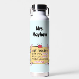 Niedliche Schulungsstätte für Personalisierte Lehr Trinkflasche