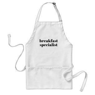 Niedliche Schürze für das Frühstück