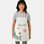 Niedliche Schüssel mit Brille auf einem Zweig-indi Schürze (Insitu)