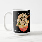 Niedliche Schüssel Ramen Kaffeetasse (Links)