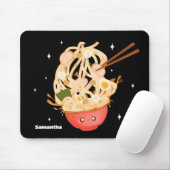 Niedliche Schüssel Ramen Mousepad (Mit Mouse)