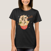 Niedliche Schüssel Ramen T-Shirt (Vorderseite)