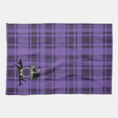 Niedliche Schüssel und Karierte Küchenwäsche Küchentuch (Horizontal)