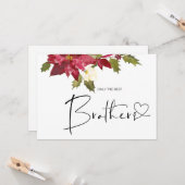 Niedliche Schwangerschaft Offenbarung Brother New  Karte (Vorderseite/Rückseite Beispiel)