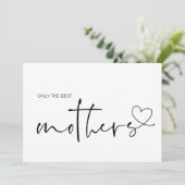 Niedliche Schwangerschaft Reveal Mutter wir erwart Karte (Stehend Vorderseite)