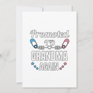 Niedliche Schwangerschaftsankündigung:Befördert zu Ankündigung