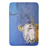 NIEDLICHE SCHWANKE BADEMATTE (Vorderseite Vertikal)