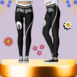 Niedliche schwarz-weiß gestreifte afrikanische Fra Leggings<br><div class="desc">Erhöhen Sie Ihre Aktivbekleidung mit meinen modernen Leggings, die für Frauen und Mädchen konzipiert sind, die sowohl Stil als auch Leistung schätzen. Diese Stretch-Fitness-Hosen sind mit einem schwarz-weiß gestreiften, afrikanischen Akzent und einem schlanken Design versehen, das jede Figur schmeichelt und gleichzeitig höchsten Komfort bietet. Aus hochwertigem Spandex gefertigt, sind diese...</div>